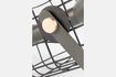 Miniature Lampe de table Cage noire 4