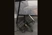 Miniature Lampe de table Cage noire 1