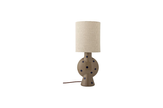 Voir la fiche produit lampe de table D21xH55 cm en grès multicolore Sergio Lampe de table D21xH55 cm en grès multicolore Sergio