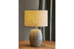 Miniature Lampe de table D30xH47 cm en fer multicolore Tali 6