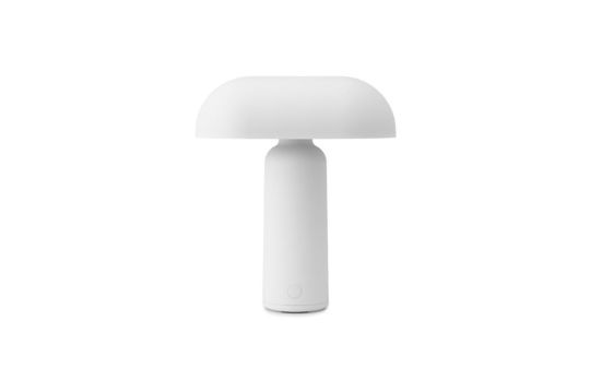 lampe de table en acrylique blanc Porta Détouré