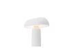 Miniature lampe de table en acrylique blanc Porta 8