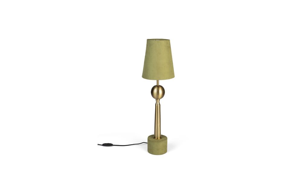 Lampe de table en aluminium doré Trophy - 5