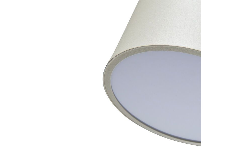 Lampe de table en aluminium sable Crea - 3