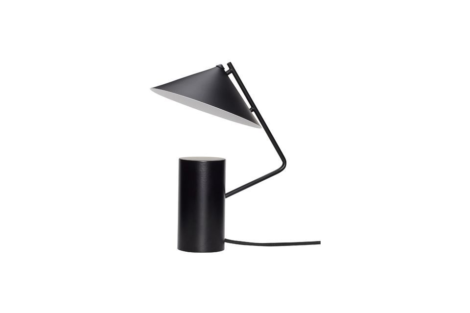 Lampe de table en fer noir Sen Hübsch