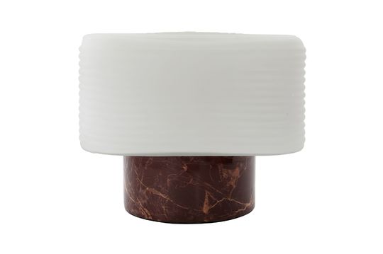 Lampe de table en marbre marron Neat Détouré