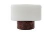 Miniature Lampe de table en marbre marron Neat 6