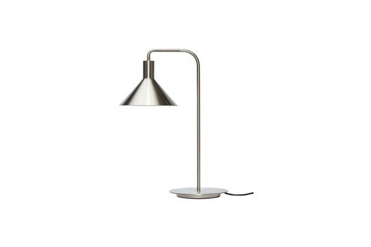 Voir la fiche produit lampe de table en métal argent Solo Lampe de table en métal argent Solo