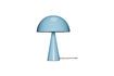 Miniature Lampe de table en métal bleu claire Mush 1