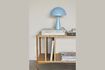 Miniature Lampe de table en métal bleu claire Mush 6