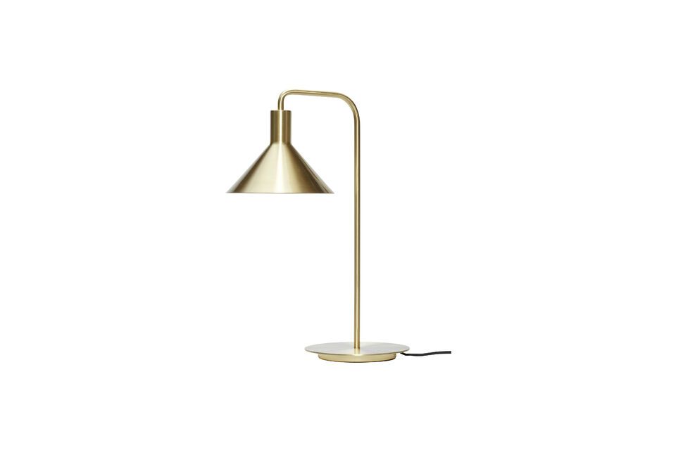 Lampe de table en métal brun Solo Hübsch