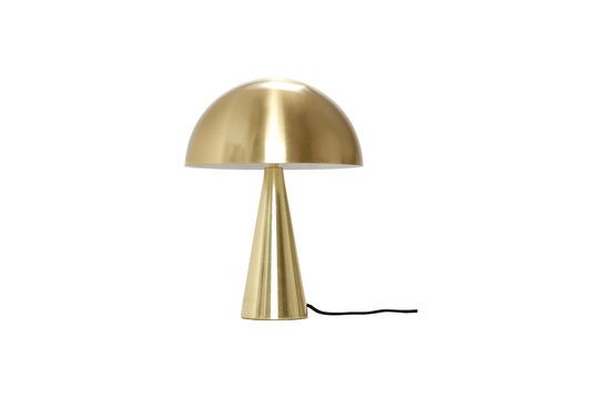 Lampe de table en métal doré Mush Détouré