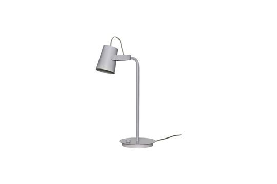 Lampe de table en métal gris clair Ardent Détouré