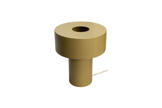 Lampe de table en métal khaki Aki