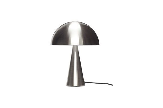 Lampe de table en métal nickelé Mush Détouré