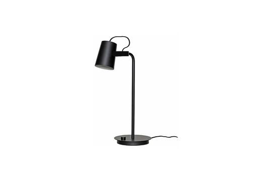 Lampe de table en métal noir Ardent Détouré