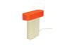 Miniature Lampe de table en métal rouge Sleek 3