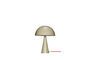 Miniature Lampe de table en métal sable Mush Détouré