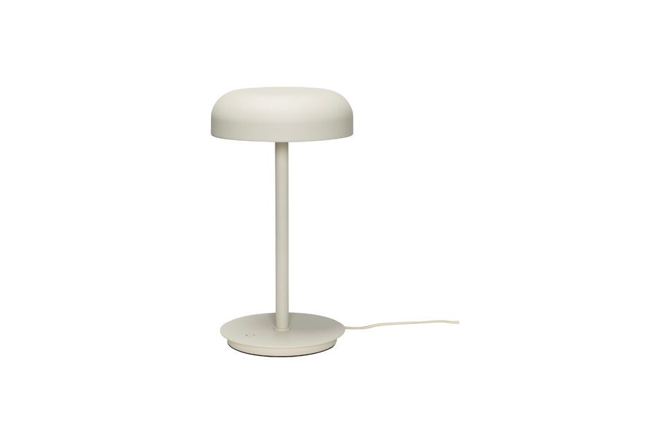 Lampe de table en métal sable Velo Hübsch