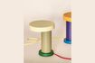 Miniature Lampe de table en métal vert Magic 1
