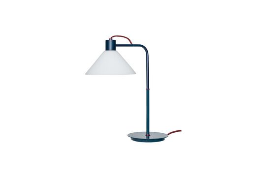Lampe de table en verre bleu Spot Détouré