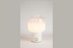 Miniature Lampe de table Moody blanche 1