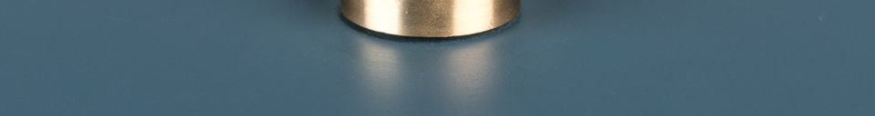Mise en avant matière Lampe de table Muras Tricolore bleue