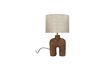 Miniature Lampe en bois marron Lampedusa 1