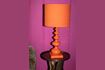 Miniature Lampe en fer orange When Orange is King 1