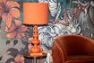 Miniature Lampe en fer orange When Orange is King 3