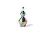 Miniature Lampe en grès multicolore Oily 1