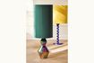 Miniature Lampe en grès multicolore Oily 2
