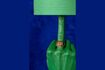 Miniature Lampe en résine verte What If 4