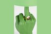 Miniature Lampe en résine verte What If 10