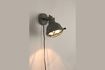 Miniature Lampe murale grise Evan 1