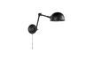 Miniature Lampe Murale Maarten noire 7