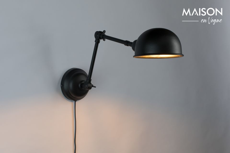 Lampe Murale Maarten noire White Label