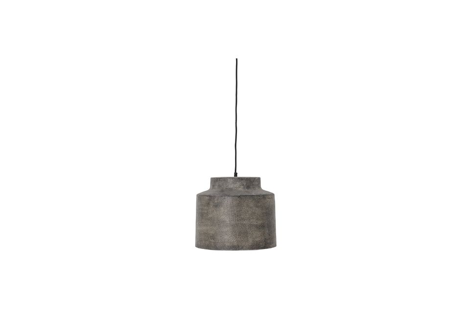 Lampe pendante grise en métal Grei Bloomingville