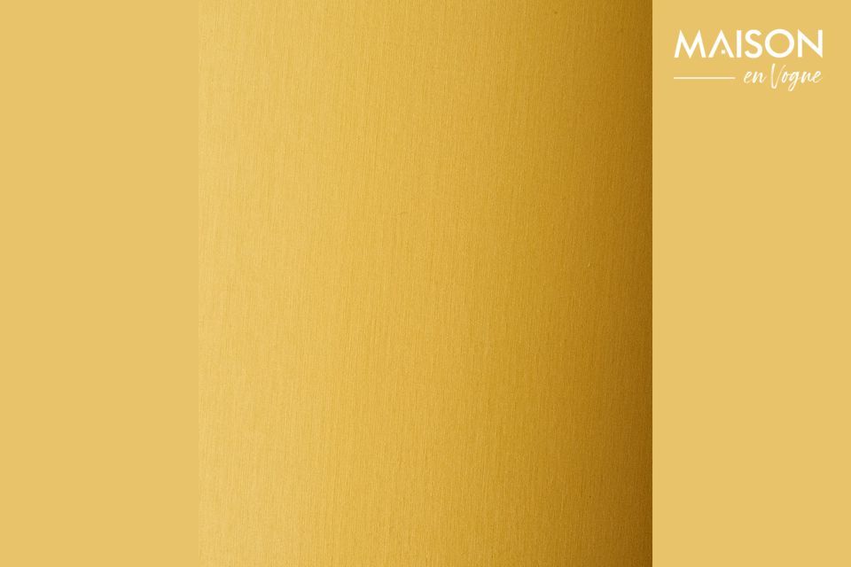 The yellow viscose Shade is designed to be decorative and effortlessly draw attention to your home