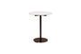 Miniature Lana white marble dining table Clipped