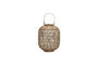 Miniature Lantern H43 Natural Jute Dive Clipped