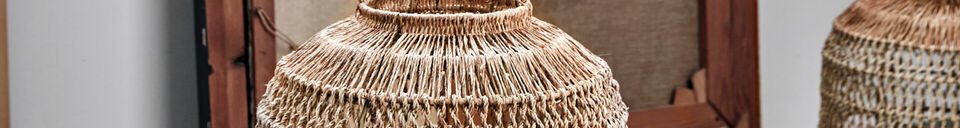 Material Details Lantern H43 Natural Jute Dive