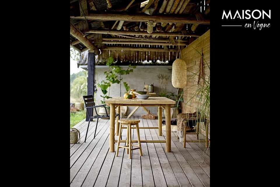 Une lanterne design avec verre du label danois Bloomingville