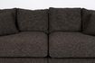 Miniature Large 3 seater sofa in brown fabric Sense 8