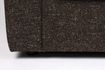 Miniature Large 3 seater sofa in brown fabric Sense 10