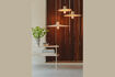 Miniature Large beige rattan pendant lamp Balance 3