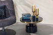 Miniature Large Blue Glam Side Table 60 cm 6