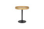 Miniature Large brown wood side table Yuri Clipped