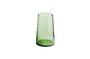 Miniature Large green glass water glass Balda Clipped
