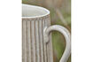 Miniature Large Grey Stoneware Jug HDPleat 3